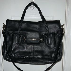 Genuine Coach bag / business / tote Black Leather